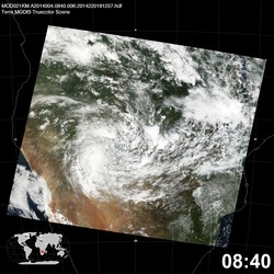 Level 1B Image at: 0840 UTC