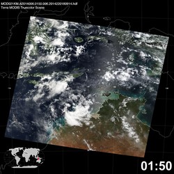 Level 1B Image at: 0150 UTC