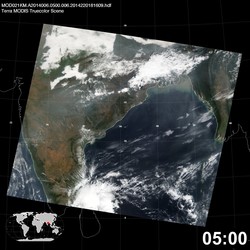 Level 1B Image at: 0500 UTC