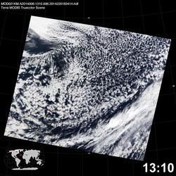 Level 1B Image at: 1310 UTC