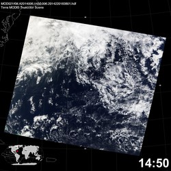 Level 1B Image at: 1450 UTC