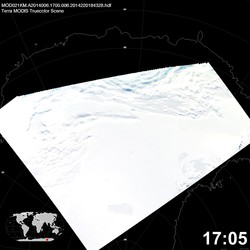 Level 1B Image at: 1705 UTC