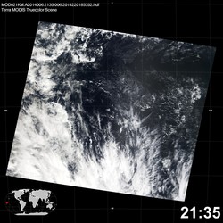 Level 1B Image at: 2135 UTC