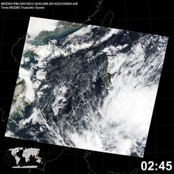 Level 1B Image at: 0245 UTC