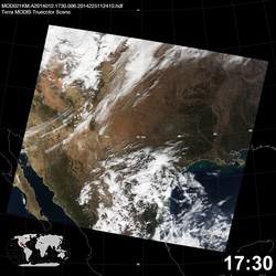 Level 1B Image at: 1730 UTC