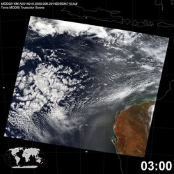 Level 1B Image at: 0300 UTC