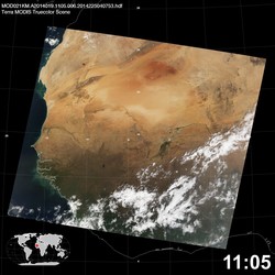 Level 1B Image at: 1105 UTC