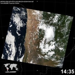 Level 1B Image at: 1435 UTC