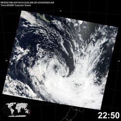 Level 1B Image at: 2250 UTC