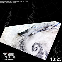 Level 1B Image at: 1325 UTC