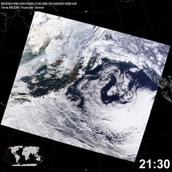 Level 1B Image at: 2130 UTC