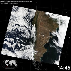 Level 1B Image at: 1445 UTC