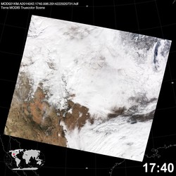 Level 1B Image at: 1740 UTC