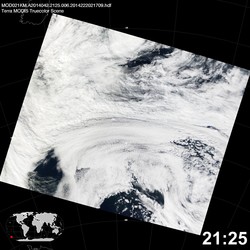 Level 1B Image at: 2125 UTC