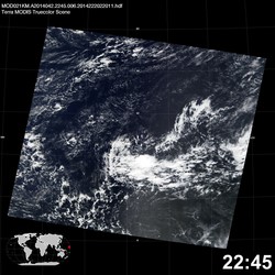 Level 1B Image at: 2245 UTC