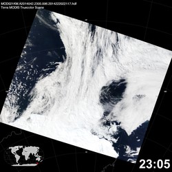 Level 1B Image at: 2305 UTC