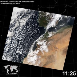 Level 1B Image at: 1125 UTC