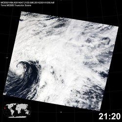 Level 1B Image at: 2120 UTC