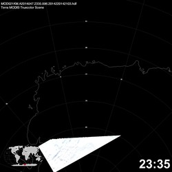 Level 1B Image at: 2335 UTC