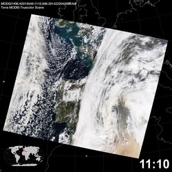 Level 1B Image at: 1110 UTC