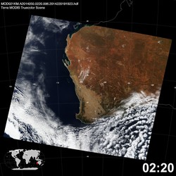 Level 1B Image at: 0220 UTC