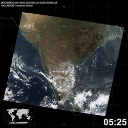 Level 1B Image at: 0525 UTC