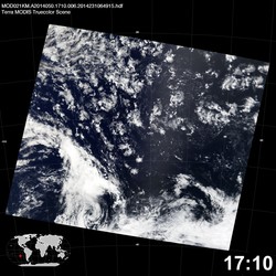 Level 1B Image at: 1710 UTC