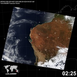 Level 1B Image at: 0225 UTC