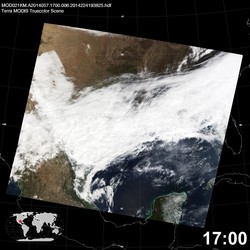 Level 1B Image at: 1700 UTC