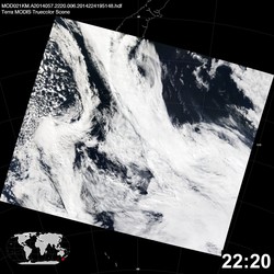 Level 1B Image at: 2220 UTC