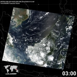 Level 1B Image at: 0300 UTC