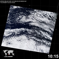 Level 1B Image at: 1015 UTC