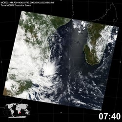 Level 1B Image at: 0740 UTC