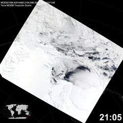 Level 1B Image at: 2105 UTC