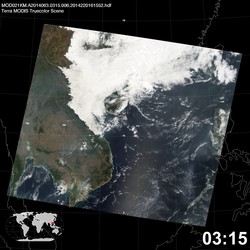 Level 1B Image at: 0315 UTC