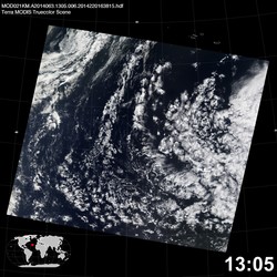 Level 1B Image at: 1305 UTC