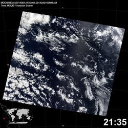 Level 1B Image at: 2135 UTC