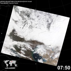 Level 1B Image at: 0750 UTC