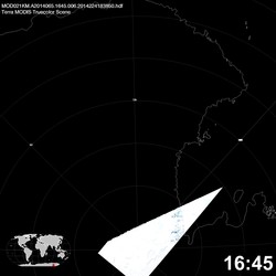 Level 1B Image at: 1645 UTC