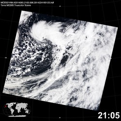 Level 1B Image at: 2105 UTC