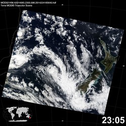 Level 1B Image at: 2305 UTC