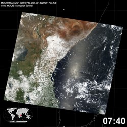 Level 1B Image at: 0740 UTC