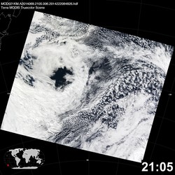 Level 1B Image at: 2105 UTC