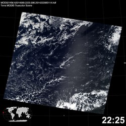 Level 1B Image at: 2225 UTC