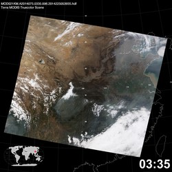 Level 1B Image at: 0335 UTC