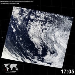 Level 1B Image at: 1705 UTC