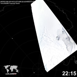 Level 1B Image at: 2215 UTC