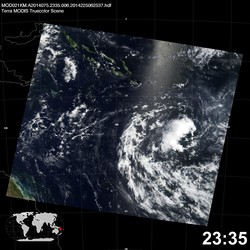 Level 1B Image at: 2335 UTC