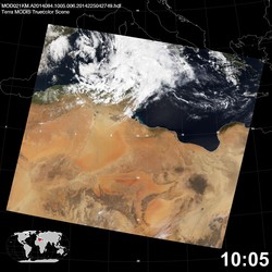 Level 1B Image at: 1005 UTC