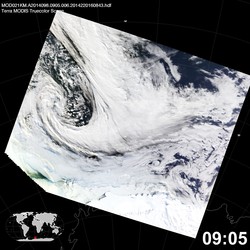 Level 1B Image at: 0905 UTC